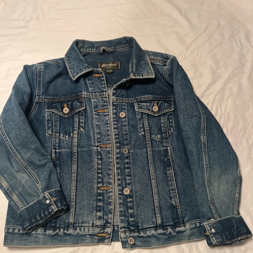 Eddie Bauer Jean jacket size large